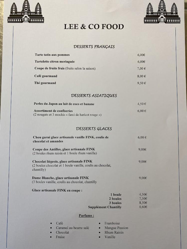 Lee & Co Food - Menu Image 2