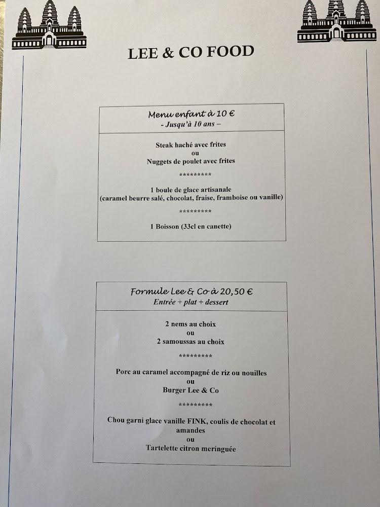 Lee & Co Food - Menu Image 4